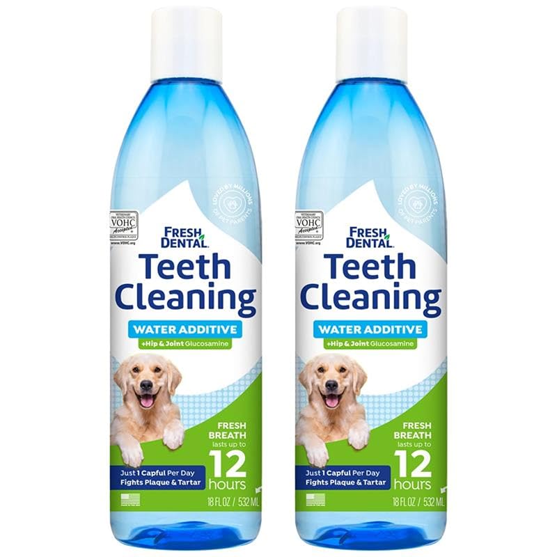 Solução para Higiene Dental e Quadril e Articulações para Cães Naturel Promise 2 x 532 mL