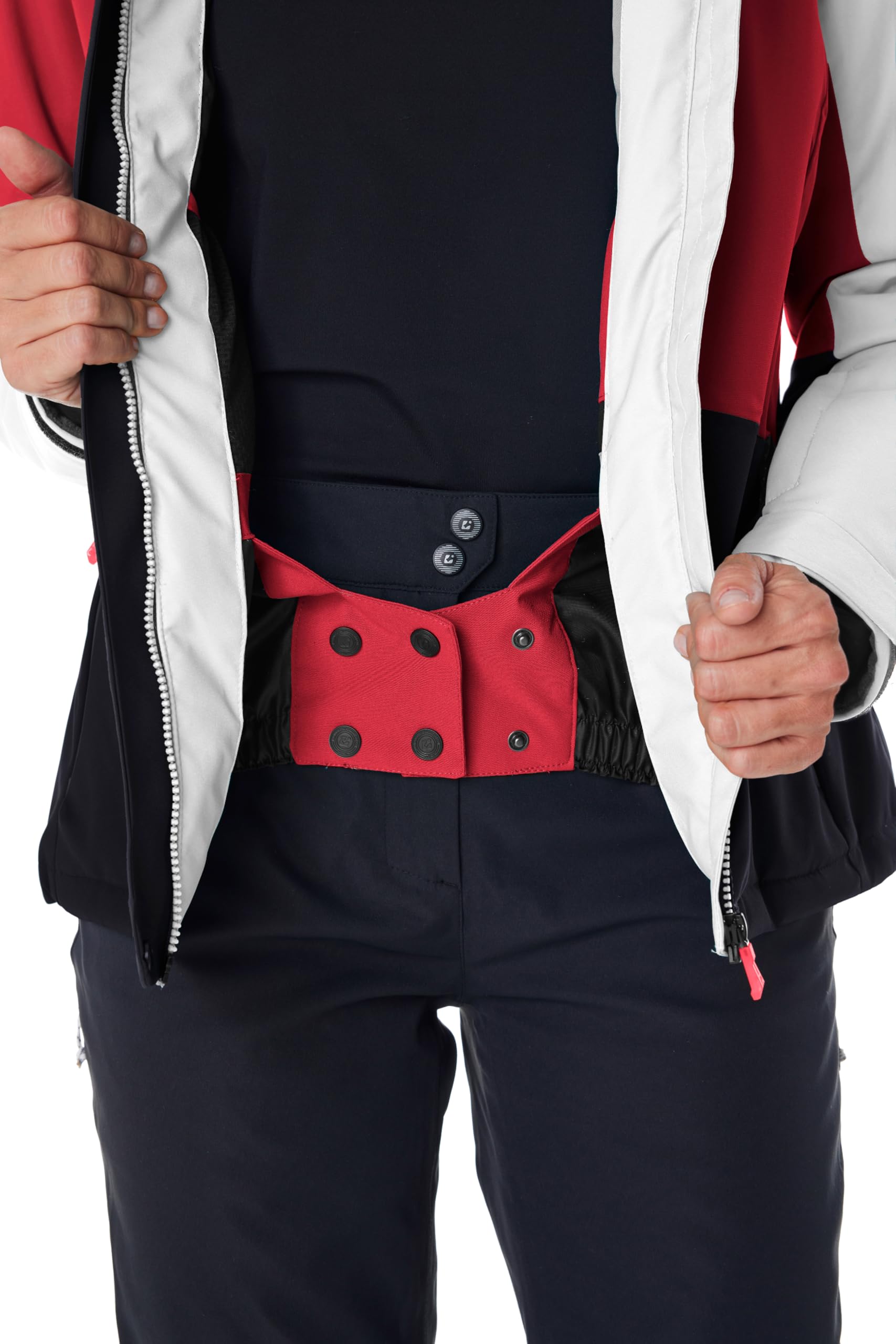 Killtec Ksw 67 Wmn Ski Jckt Chaqueta de esquí/chaqueta funcional con capucha con cremallera y protección contra la nieve Mujer