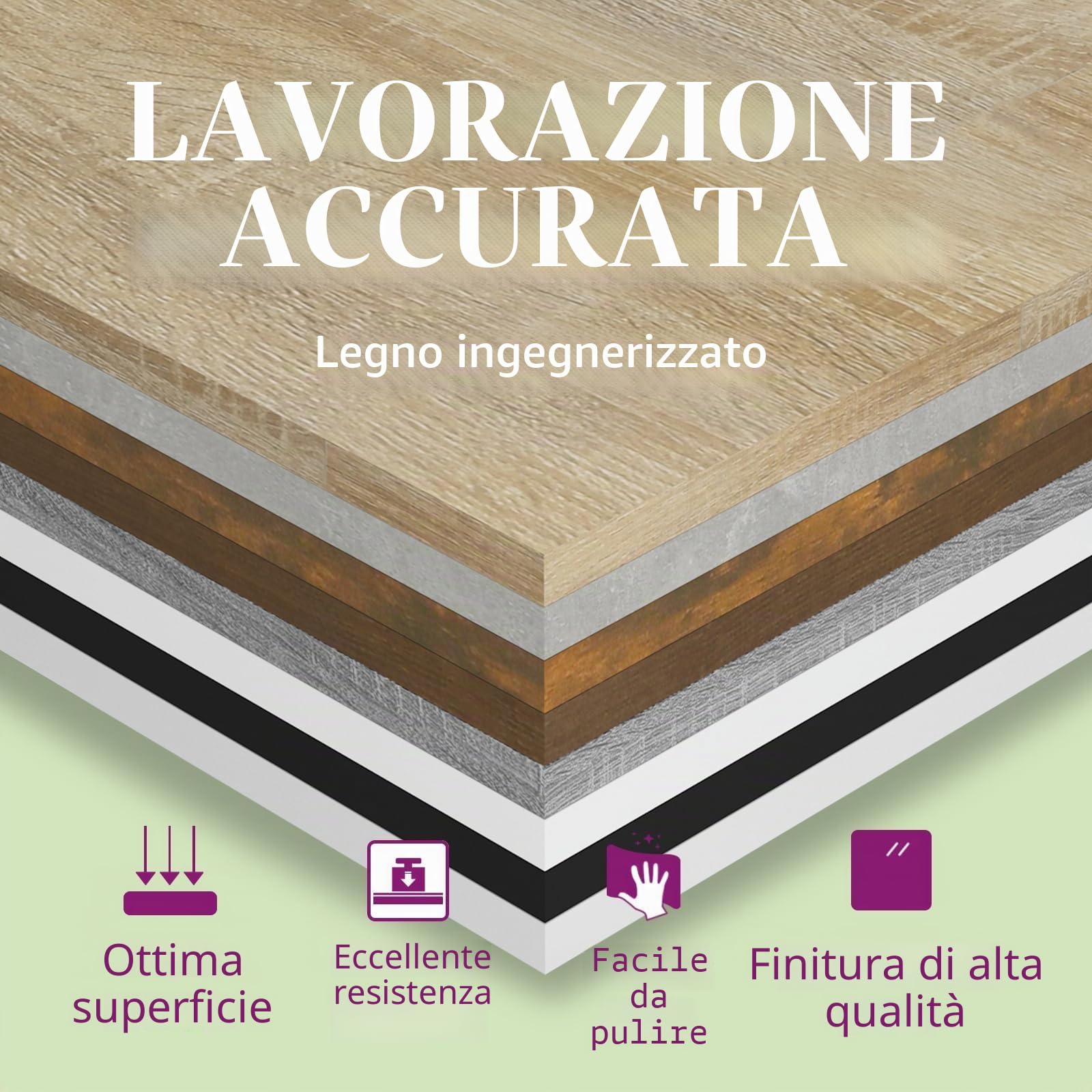 vidaXL Scrivania 90x40x72 cm, Legno ingegnerizzato, Bianco, Postazione computer, Home office, Dormitorio, Corridoio, Soggiorno & Camera, Scrivania studio, Tavolo console