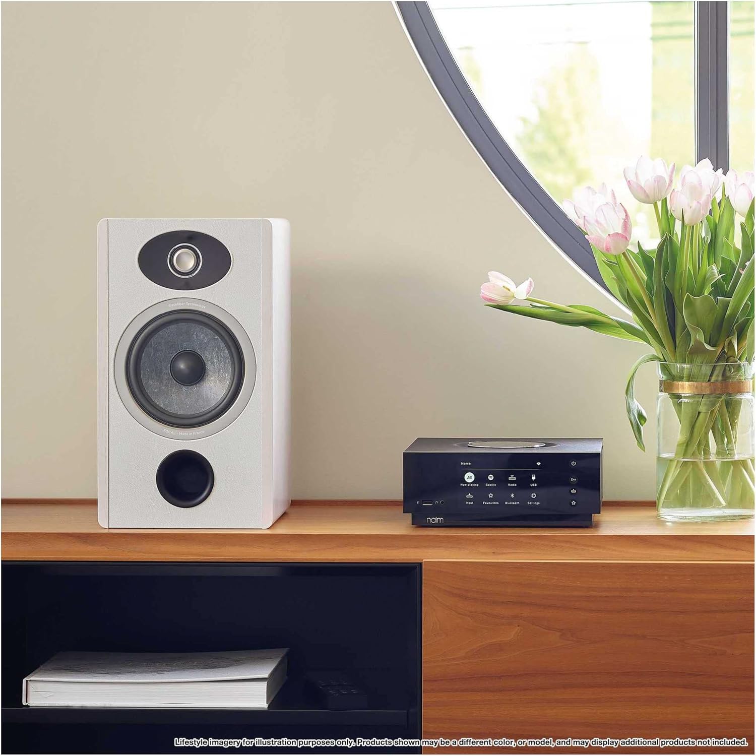 Focal Vestia No1 2-Way Bookshelf Loudspeaker Finished in Black - Sold as a Pair