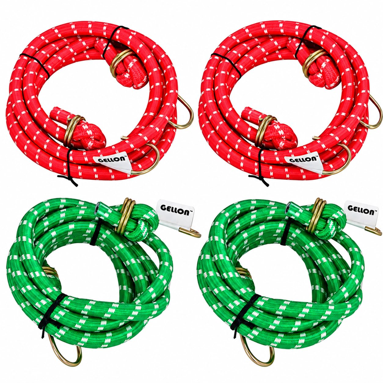 Gellon Bungee Cord, 6 Feet Stretchable Elastic Rope with Hooks, Extends Up to 9 Feet, Luggage Tying Rope for Bike, Car, Travel & Utility Pack of 1 — Amazon image 22