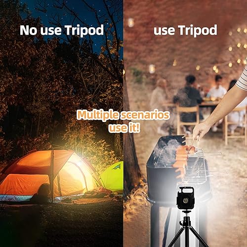 Miniatura 7 de KONGPILI Llavero COB luz de trabajo mini llavero luz de trabajo 1000Lux recargable llavero linterna pequeña llavero linterna para caminar y acampar