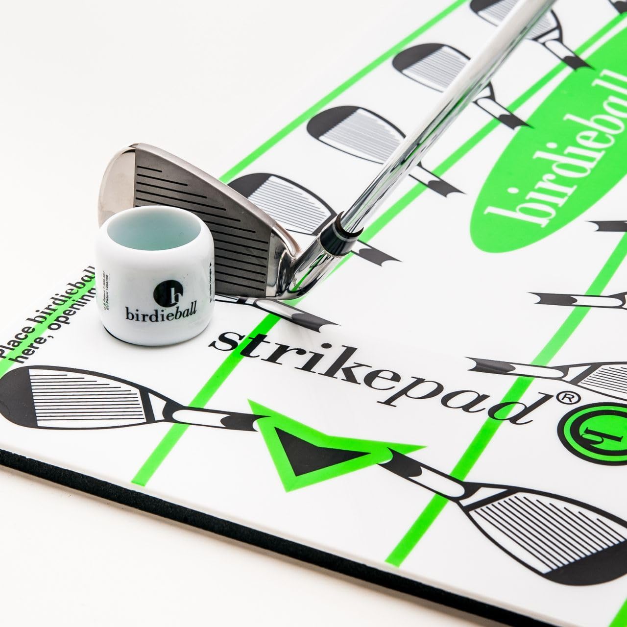 BirdieBall Übungsgolfbälle, Full Swing Limited Flight Golf-Übungsbälle, perfekte Trainingshilfe für alle Golfer (12 Stück)