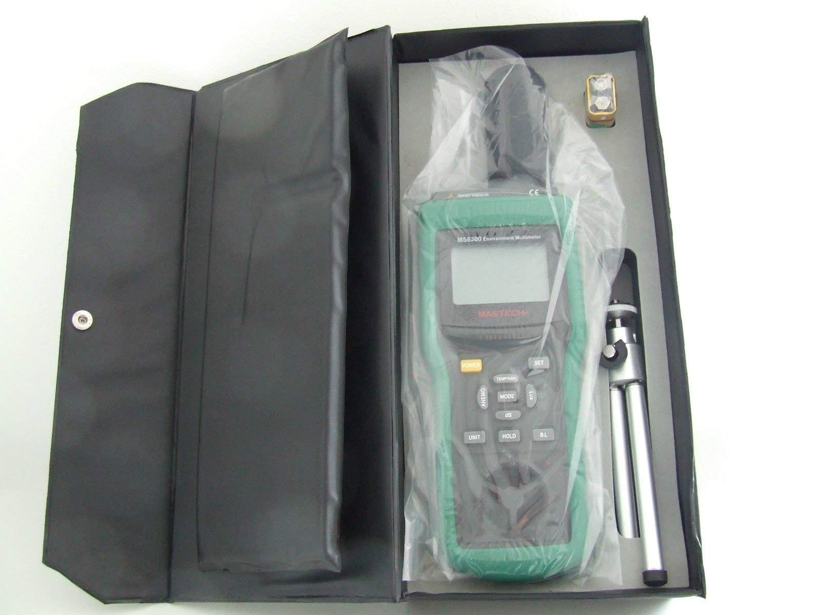 MS6300 Klima-Messgerät 6 in 1 Mastech Temp/Feuchte/Lux/Wind/Luftstrom/Schall
