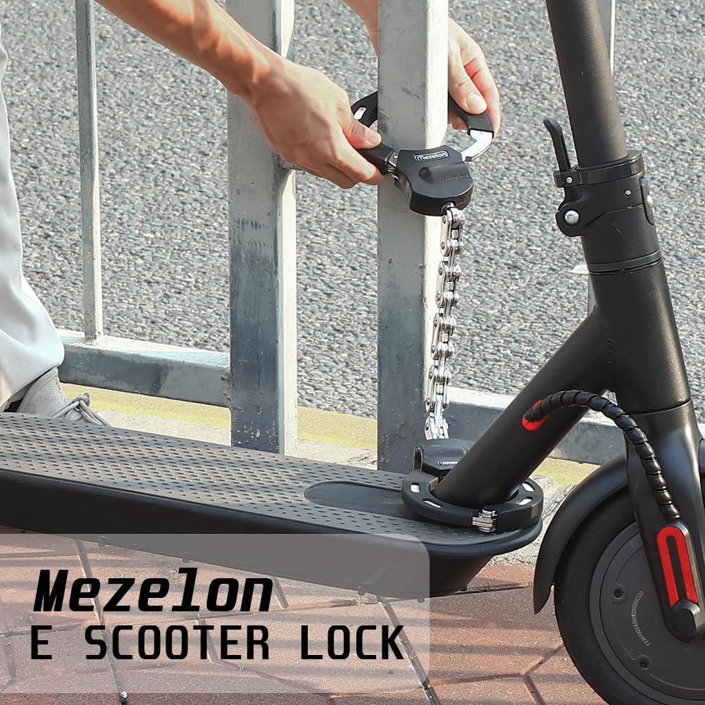 Serrure à Main étanche Pour Scooter électrique Et Vélo - Anti-vol Avec Sac De Protection Pratique - 7