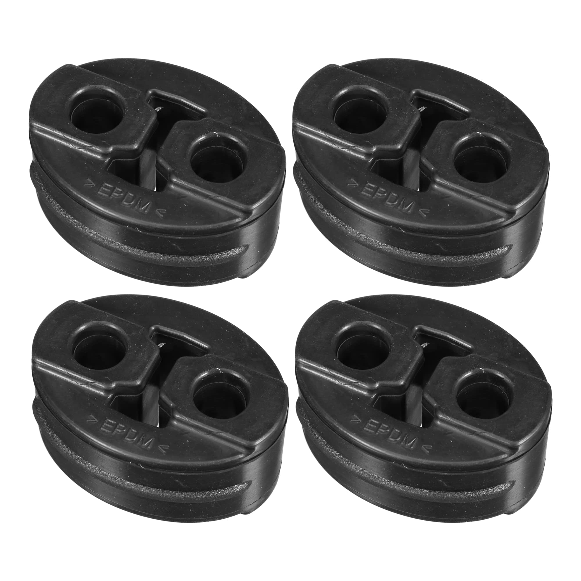 A ABSOPRO Auto 13mm 2 Fori Silenziatore Scarico Gancio Boccola Supporto Staffa 4pz
