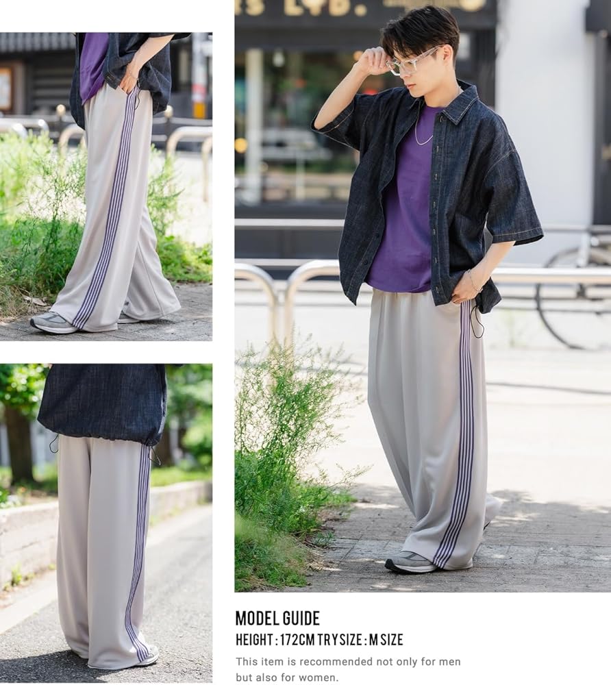 LANGE ラング ウエア 上下 サイドフルオープンパンツ 最高パンツ／テーパードパンツ／ウォッシャブル／NON IRON／ストレッチ