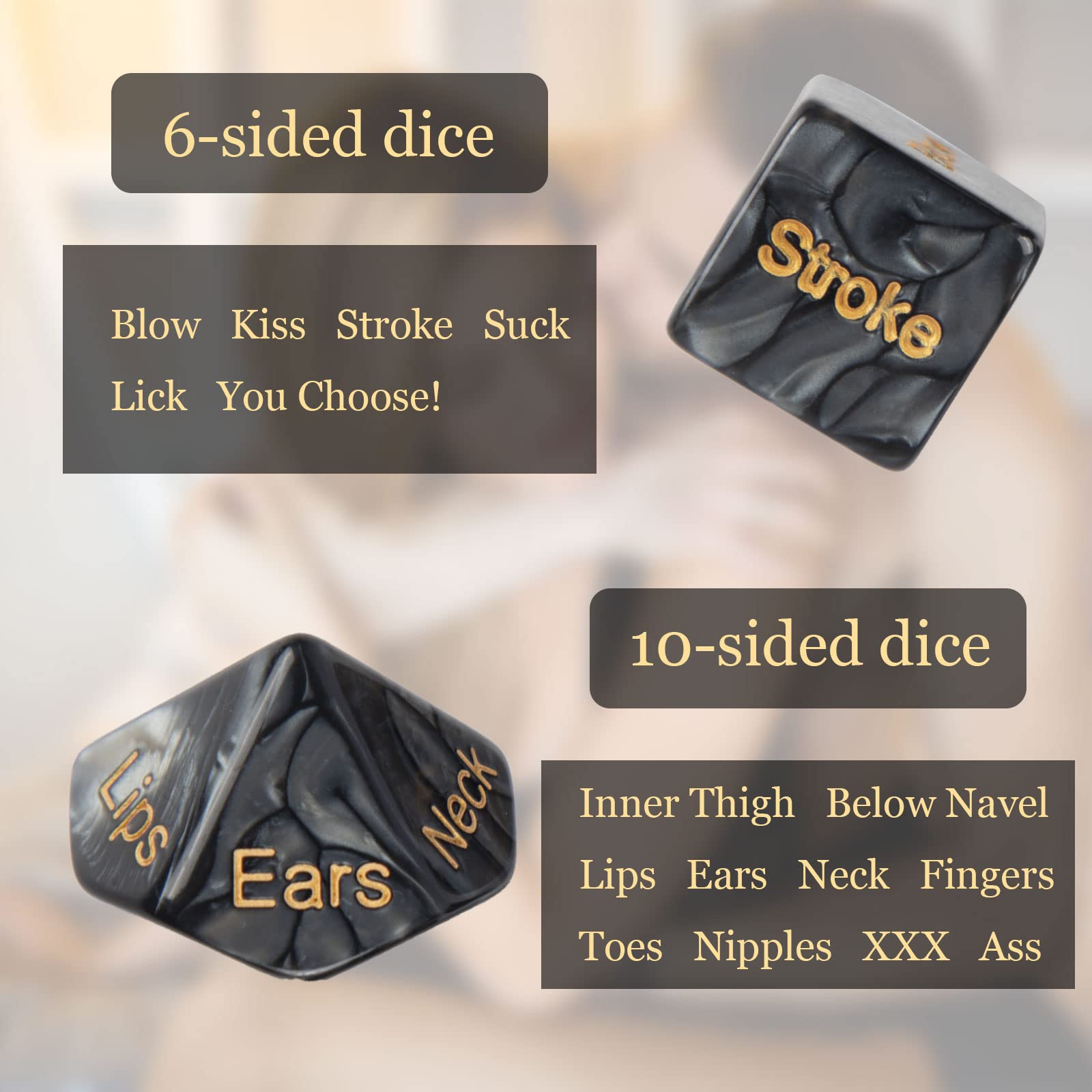 Amazon.com: Sex Dice for Adult Couples Date Ideas Sex Games, 4pcs