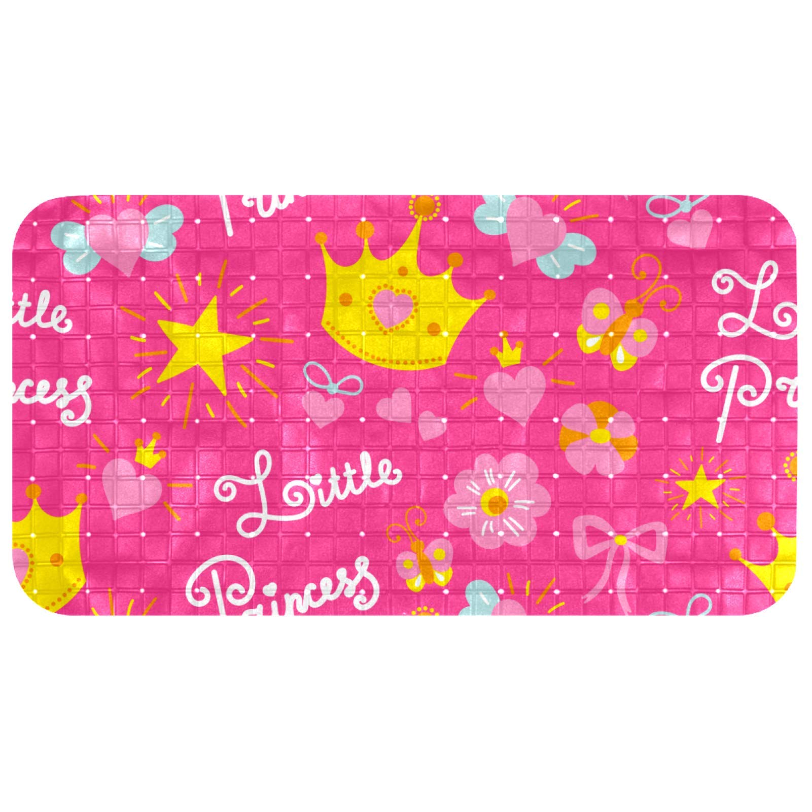 Tapis de bain original avec ventouses Bennigiry 37x68 cm