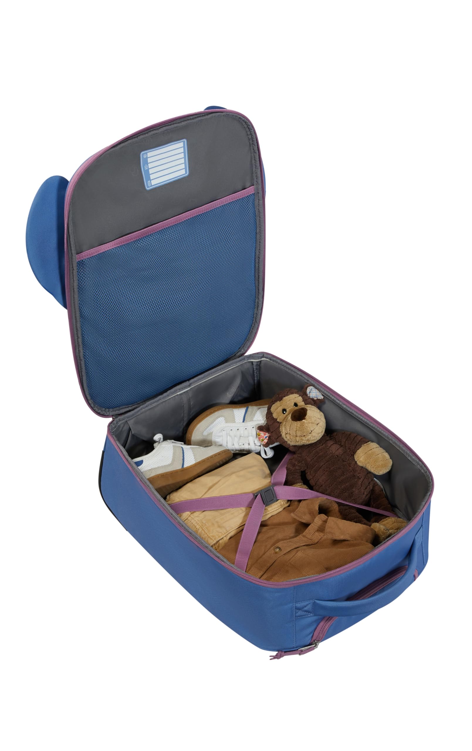 Samsonite Sammies Disney Stitch, Dzieciecy Trolley Kabinowy 2 Kólka 45x36x19 cm, Walizka Kabinowa Kompatybilna z EasyJet, Walizka Underseat dla Dzieci, 30L