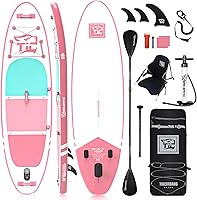 Vista 1 de Tabla de remo inflable con accesorios de tabla de SUP premium, tablas de remo para adultos y niños, colección Defender