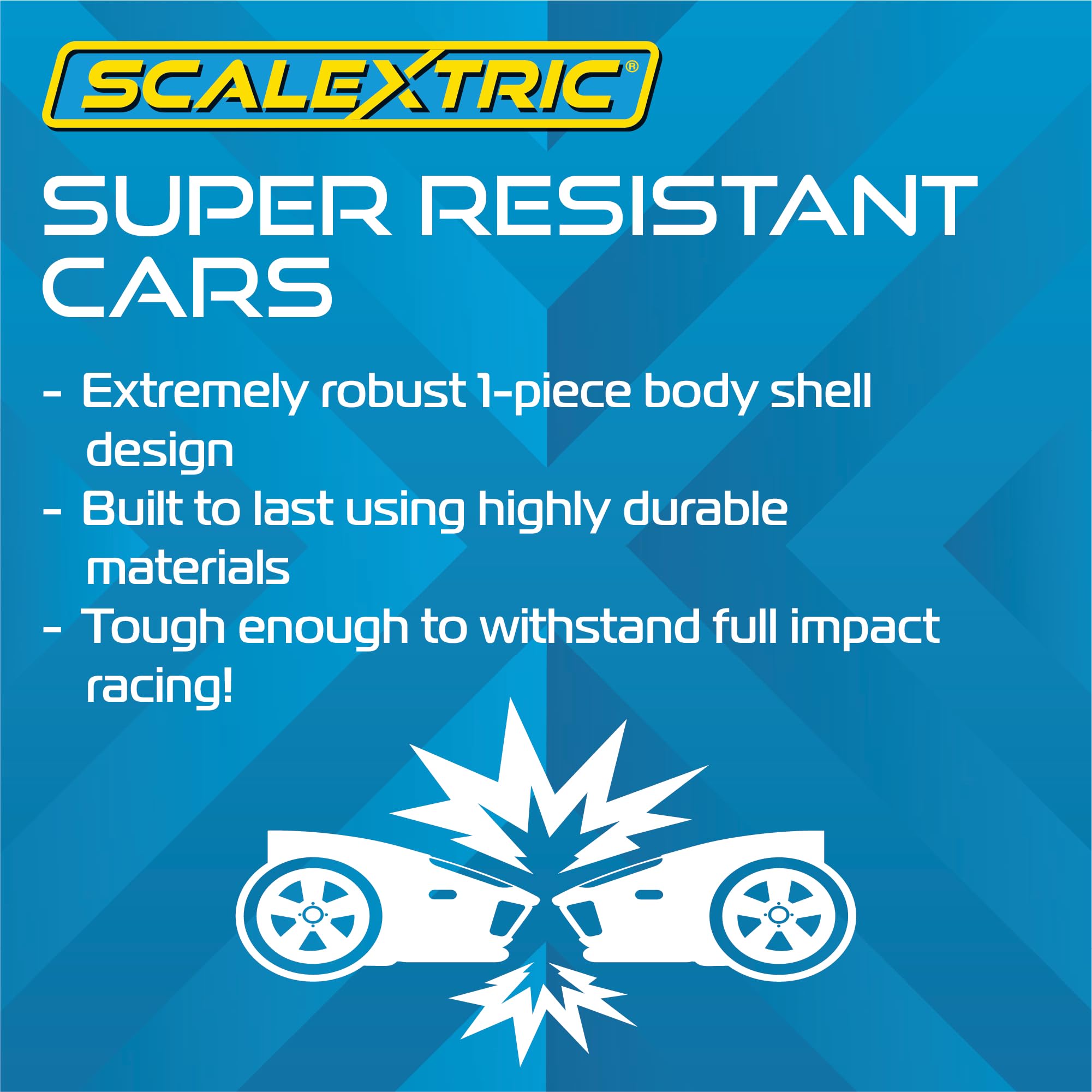 Scalextric Set da Corsa per Bambini, C1450M Williams Racing Race Set Speed ​​Track, Piste da Corsa Elettriche per Ragazzi e Ragazze 5, Set da Corsa per Mini Auto in Scala 1:32