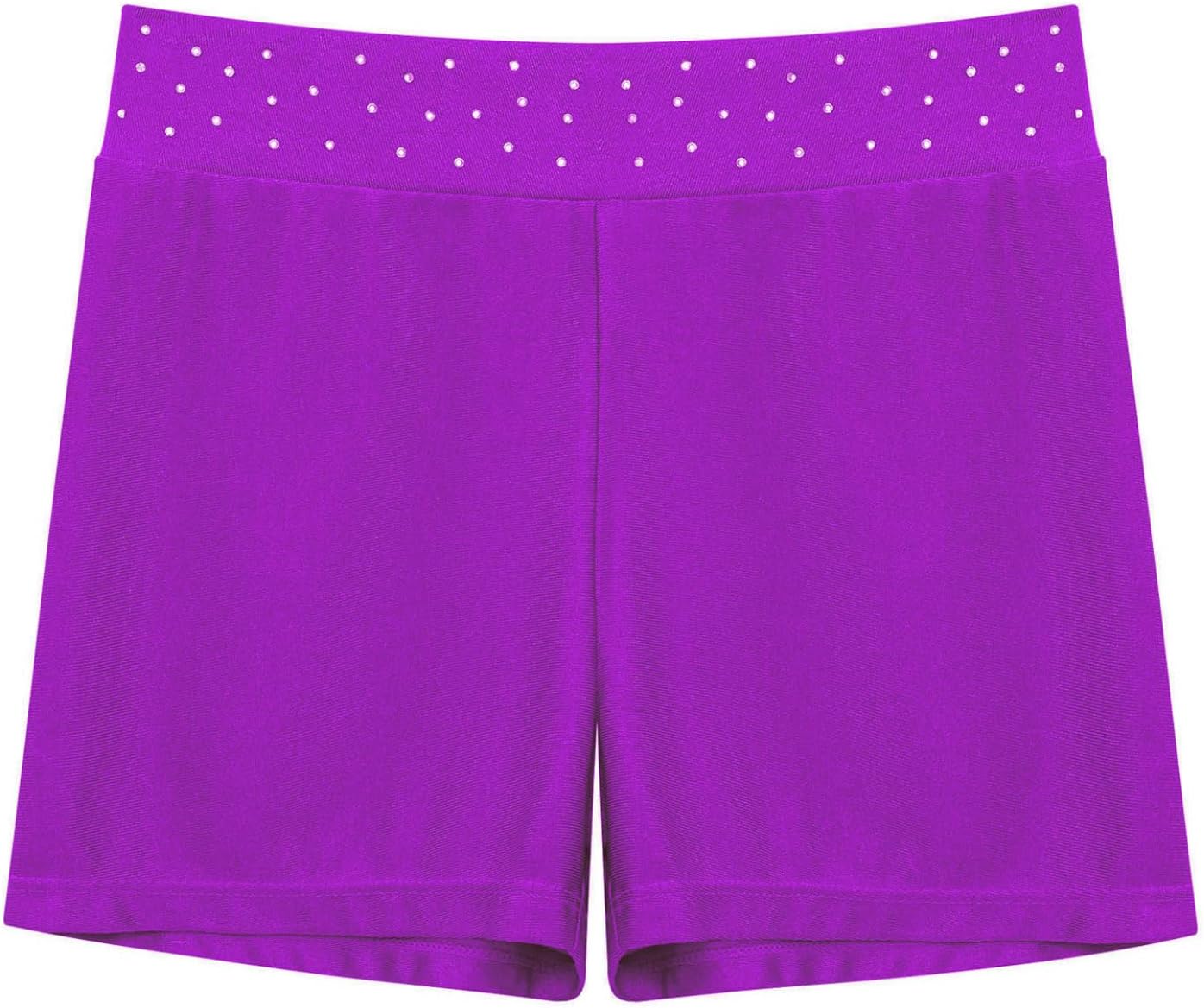 Loyan Girls' Fitness Yoga Workout Active Dance Shorts Gymnastics Boy Cut Shorts Underwear High Waisted Booty Bottom