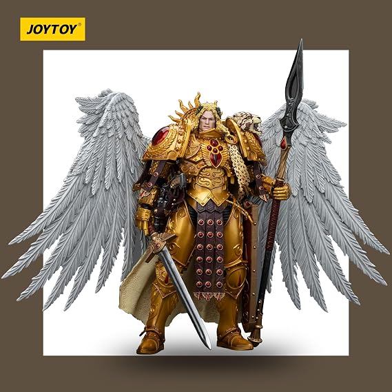 JOYTOY Warhammer 40k Blood Angel Sanginius Primerch 9th Army 1/18 Action Figure Combines Collection Value and Fun to Play