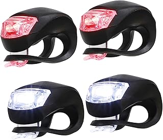 Toddmomy 8 Pçs Luz De Bicicleta Recarregável Luz De Bicicleta Acessórios Ao Ar Livre Luz Traseira Da Bicicleta Lâmpada De Ciclismo À Noite Luz De Cauda Da Bicicleta Ao Ar Livre Luzes