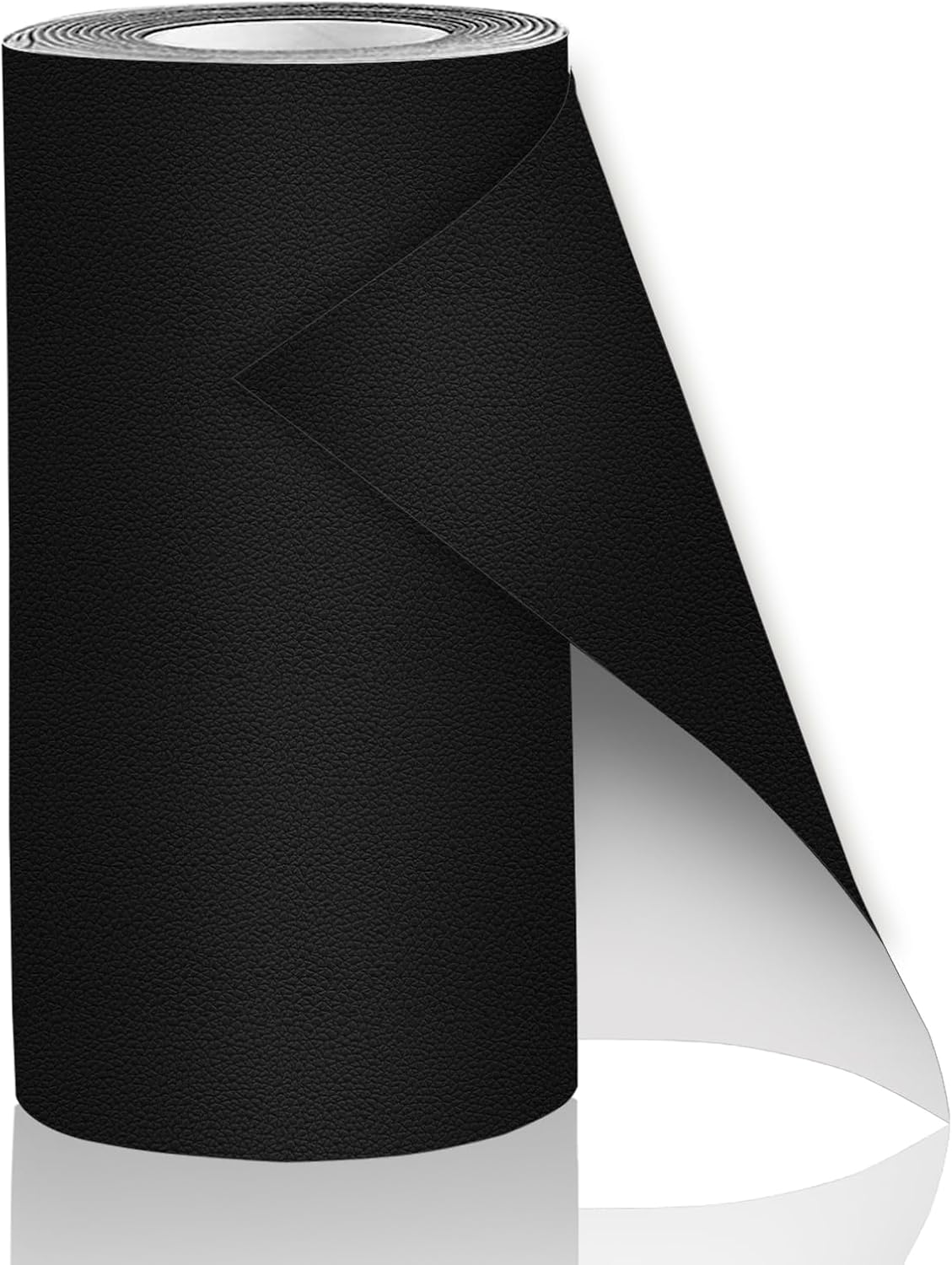 Leather Repair Tape Patch - 4 x 63 inch Leather Repair Patch Self Adhesive Vinyl Repair Tape - Furniture Leather Repair Kit for Car Seats, Couches, Jackets, Sofas, Handbags Black 4x63 inch Black