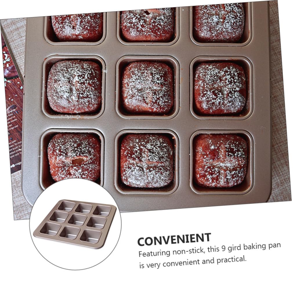 Non stick Backform aus Carbonstahl Kuchenform Eckig Gesund Praktisch für Backen von Kuchen Fleisch Gemüse Leicht zu Reinigen für Zuhause und Profi bäckerei