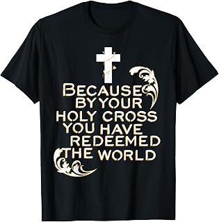 Stations of the Cross Jesus Holy Week Lent Easter Catholic T-Shirt