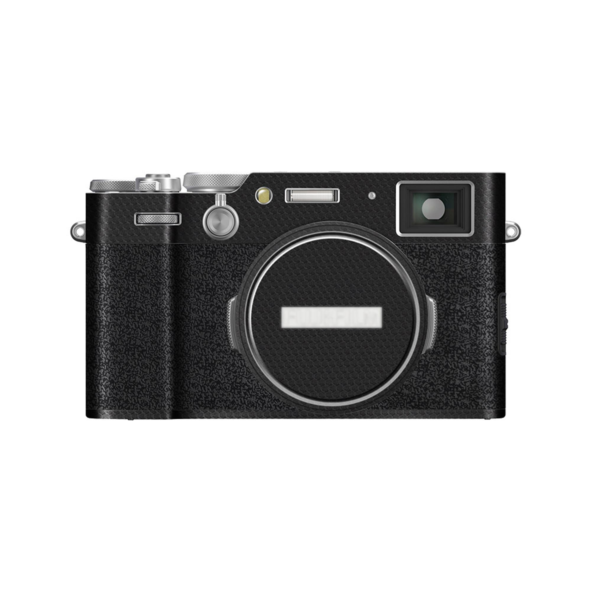 KiorafotoX100VI Skin，Anti-Scratch Anti-Wear Camera Cover Protector Sticker for Fujifilm Fuji X100VI Camera Body Protective Film Protection-Matrix Black
