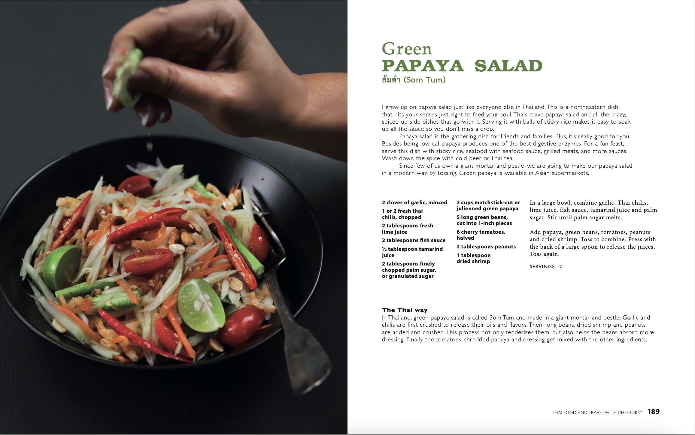 Comida tailandesa y viajes con el chef Nikky: recetas tailandesas fáciles para alimentar tu alma