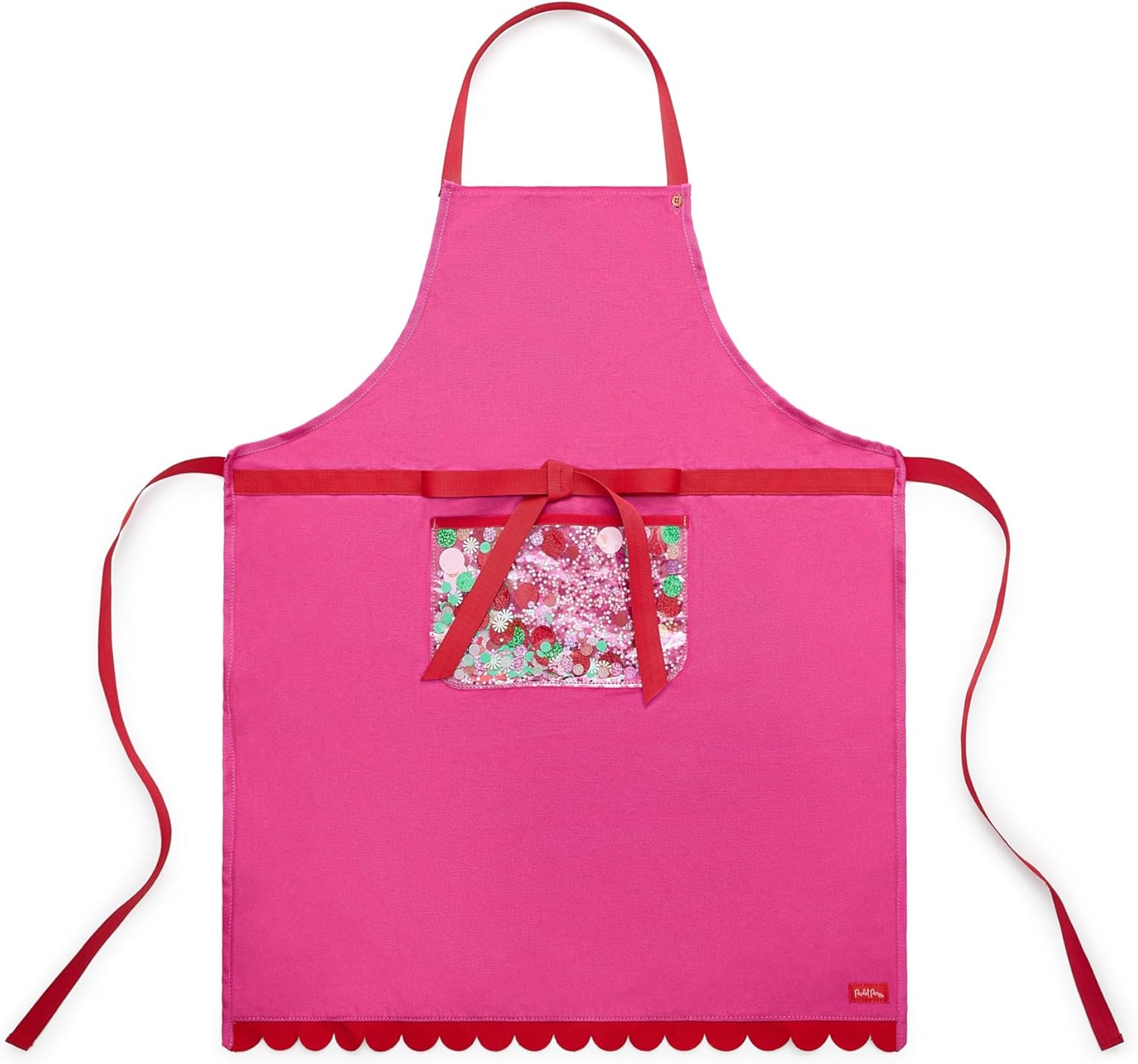 Packed Party Pretty in Pink Confetti Cotton Apron