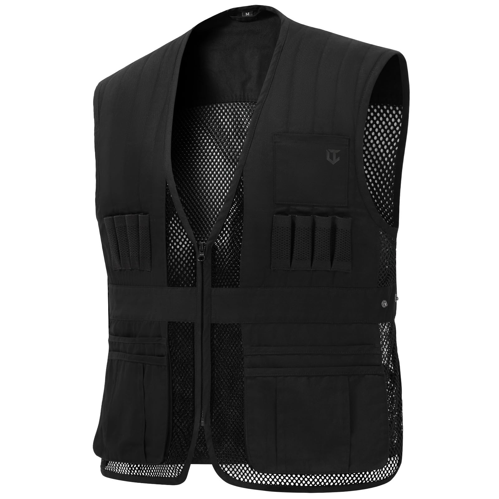 Unisex Tactical Shooting Range Vest Breathable with Movable Shoulder Pad for Skeet Trap Clay Shooting