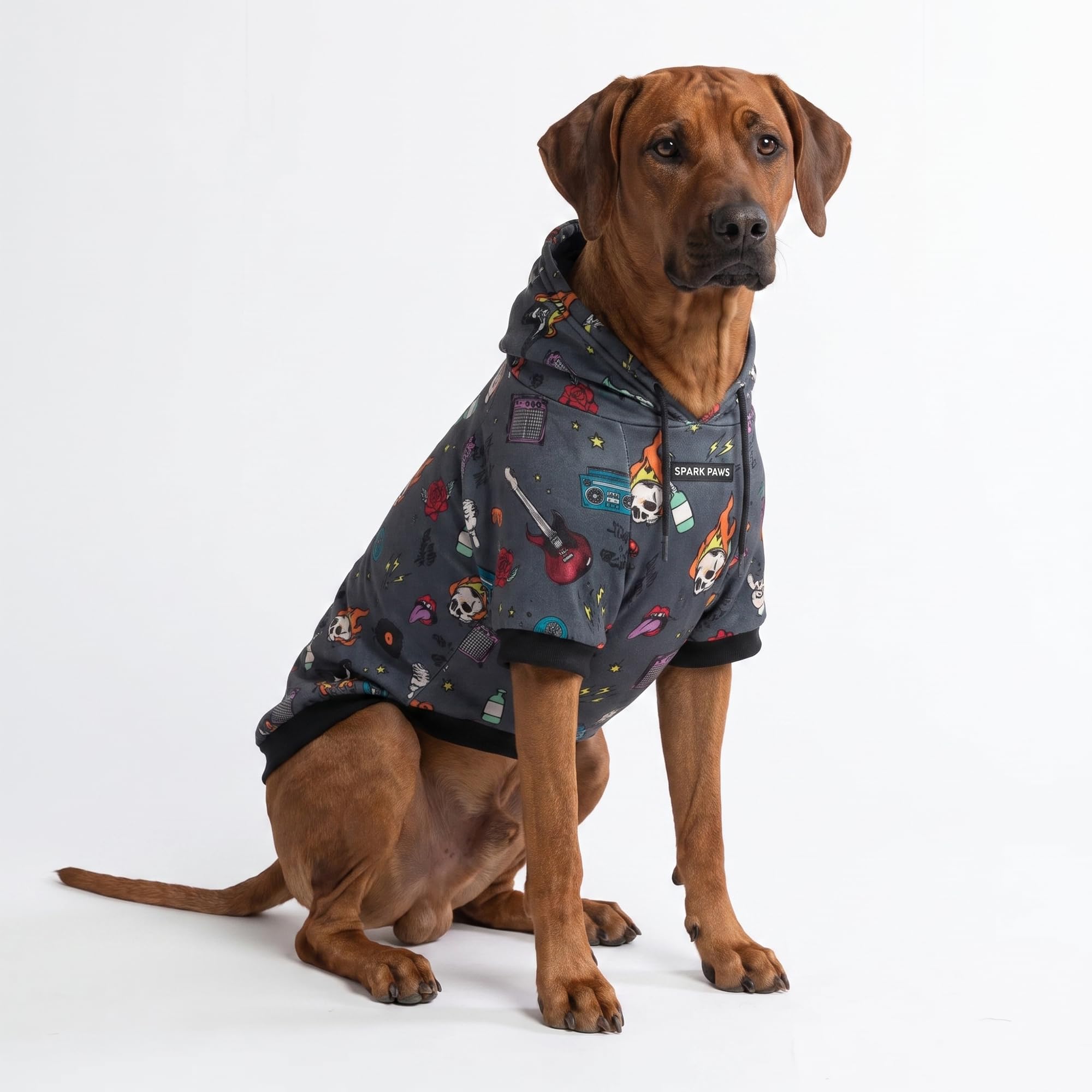 Spark Paws Dog Hoodie - Buttery-Soft Sweater Sweatshirt, Clothes for Puppy