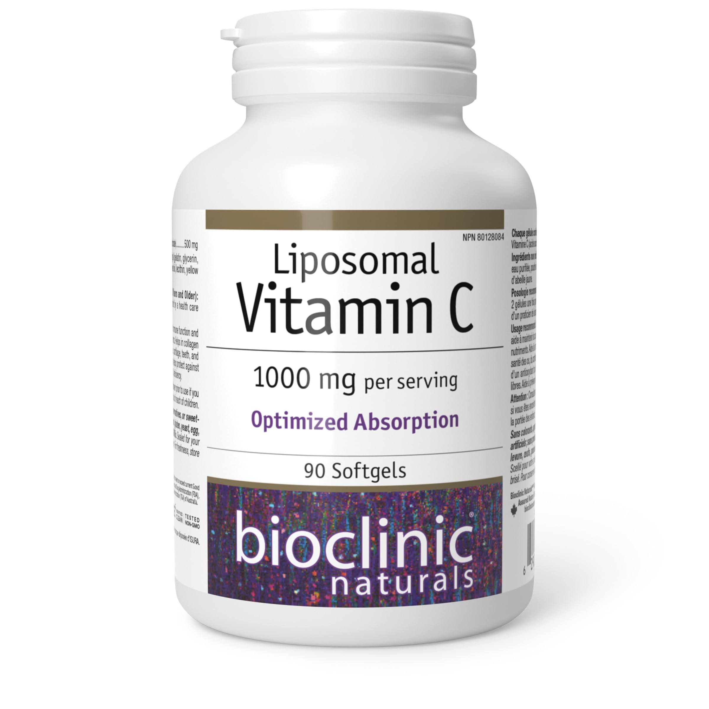 Bioclinic Naturals - Liposomal Vitamin C 90 Softgels