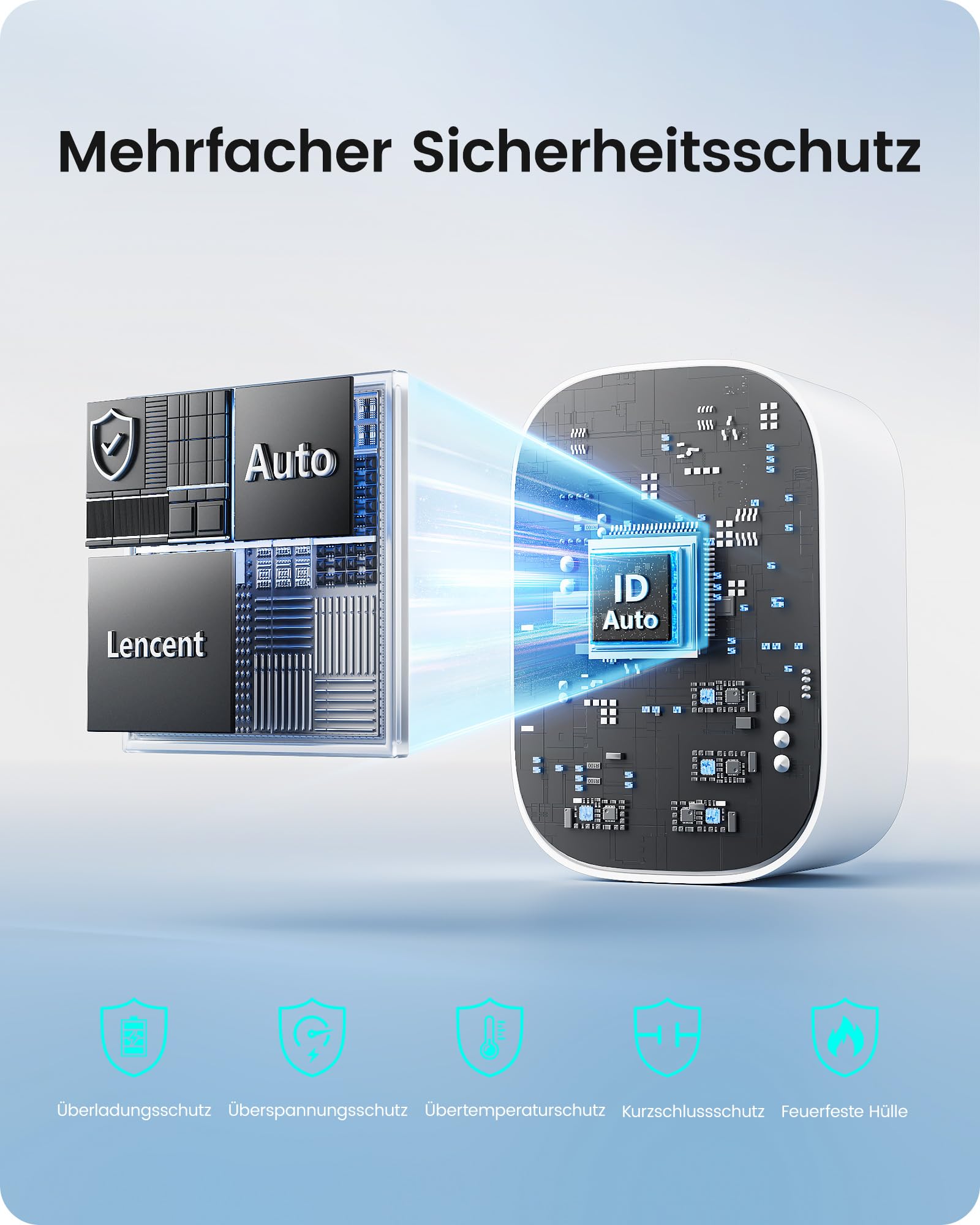 LENCENT Reiseadapter Weltweit Set Typ B, L, D, G, I, Universal Travel Adapter Internationaler Steckdosenadapter für USA England Japan Costa Rica Mexico Thailand Malediven Sri Lanka Australien