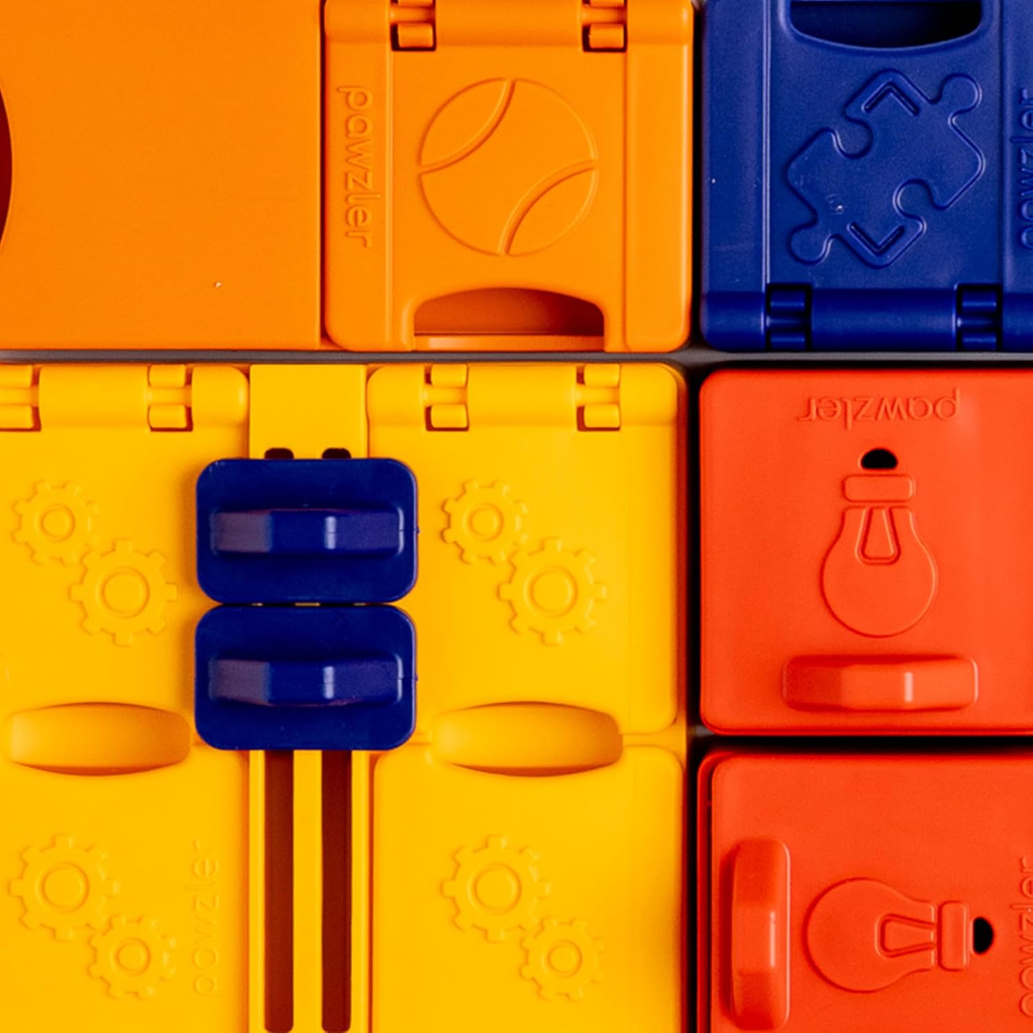 Genius Set Pawzler - Modular Dog Puzzle | Pawzler Interactive Dog Treat Puzzles for Canine Enrichment