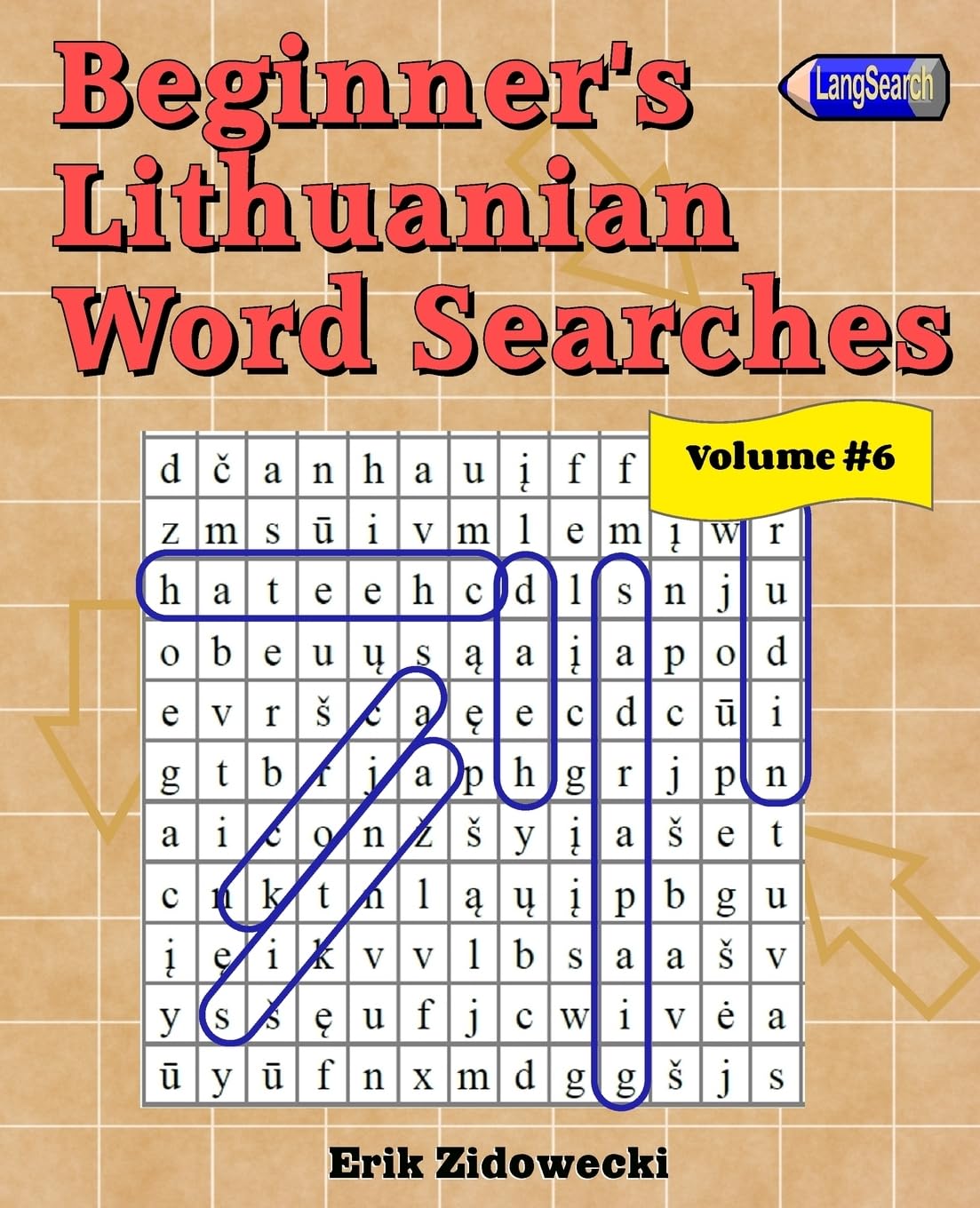 Beginner's Lithuanian Word Searches - Volume 6
