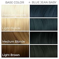 Vista 6 de ARCTIC FOX Tinte de color semipermanente para el cabello vegano y libre de crueldad animal (8 onzas líquidas, BLUE JEAN BABY)