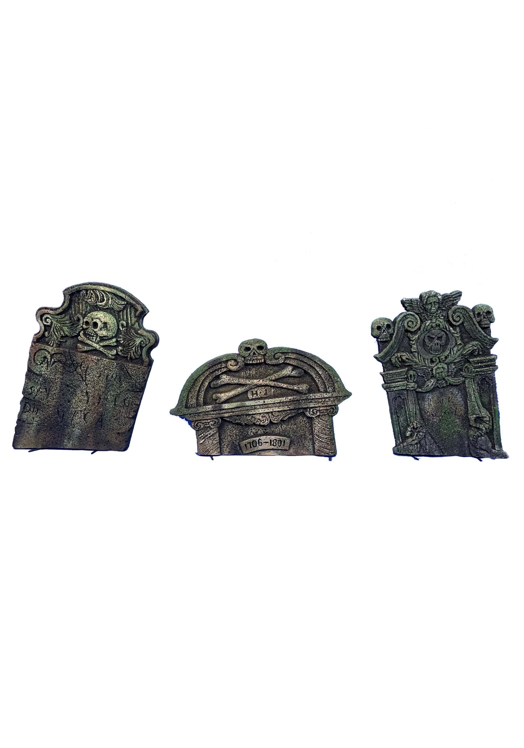 SUNSTAR INDUSTRIES 3 Piece Crooked Tombstone Set Standard