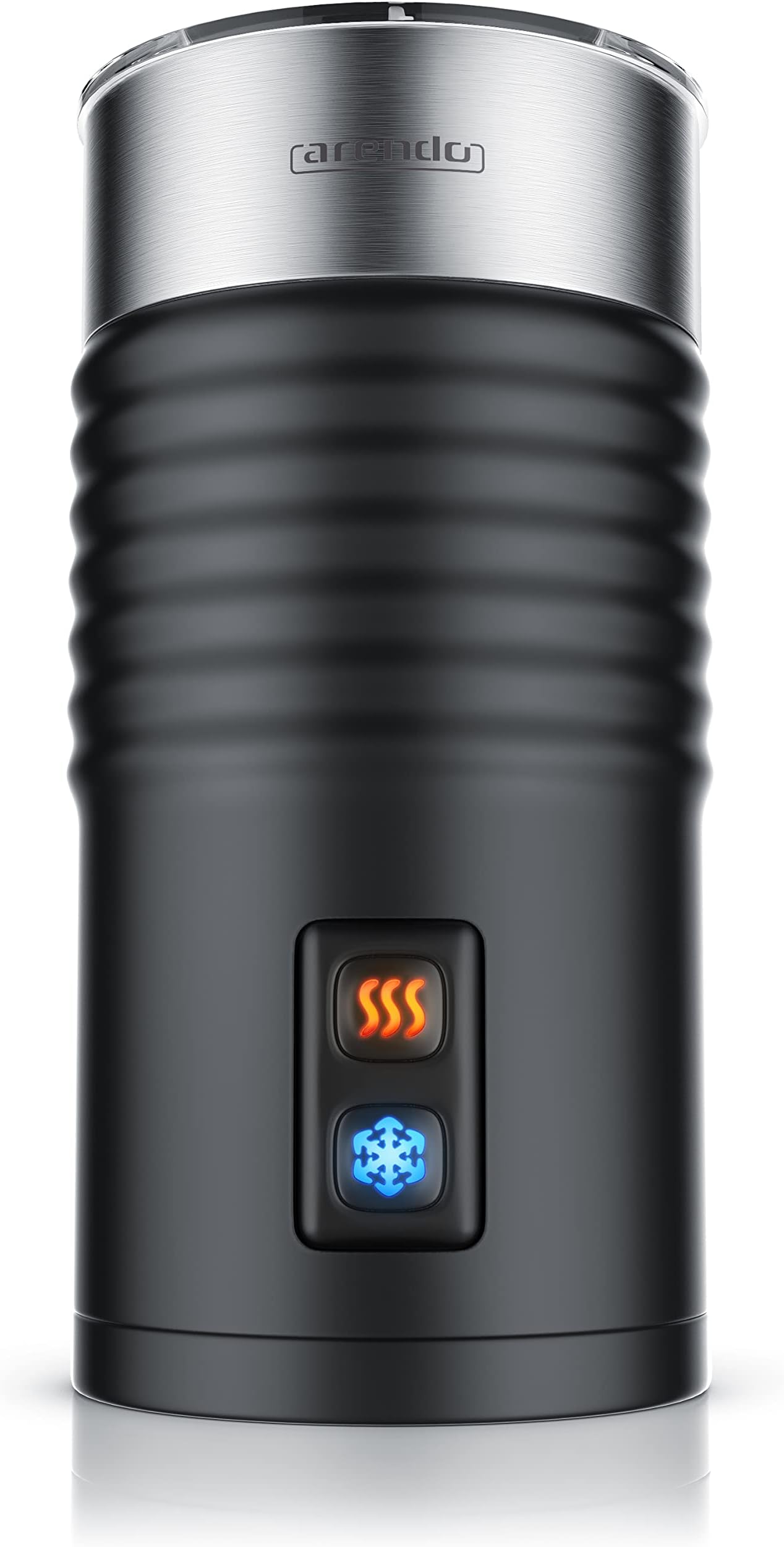 Mousseur à Lait Nespresso Aeroccino XL - Électrique, Noir, Acier Inoxydable - Chaud Et Froid