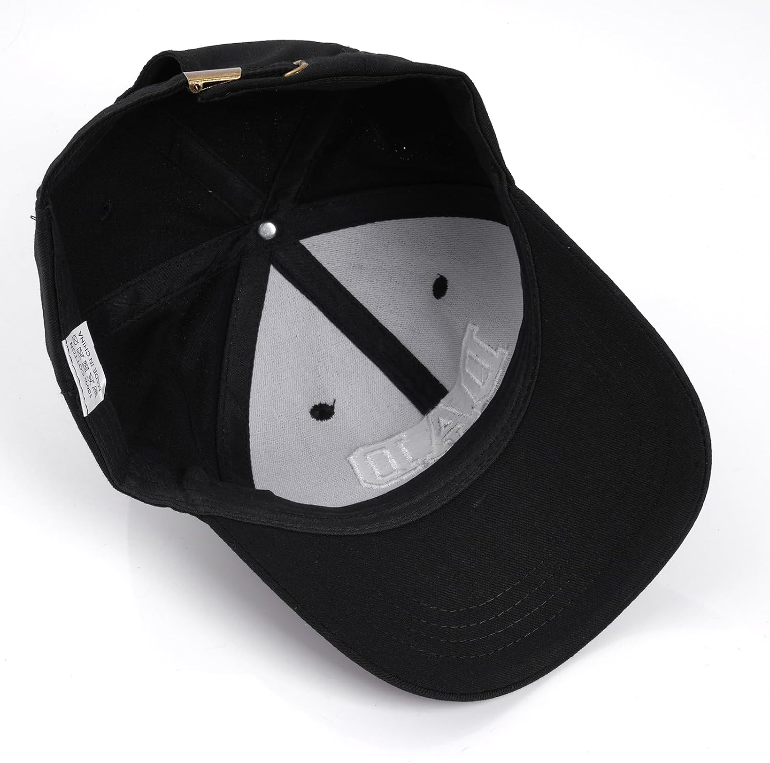 hoyuwak 2 PCS Mom and Dad Hats New Parents Embroidered Baseball Mom Dad Caps Hats for New Couples Black - Image 4