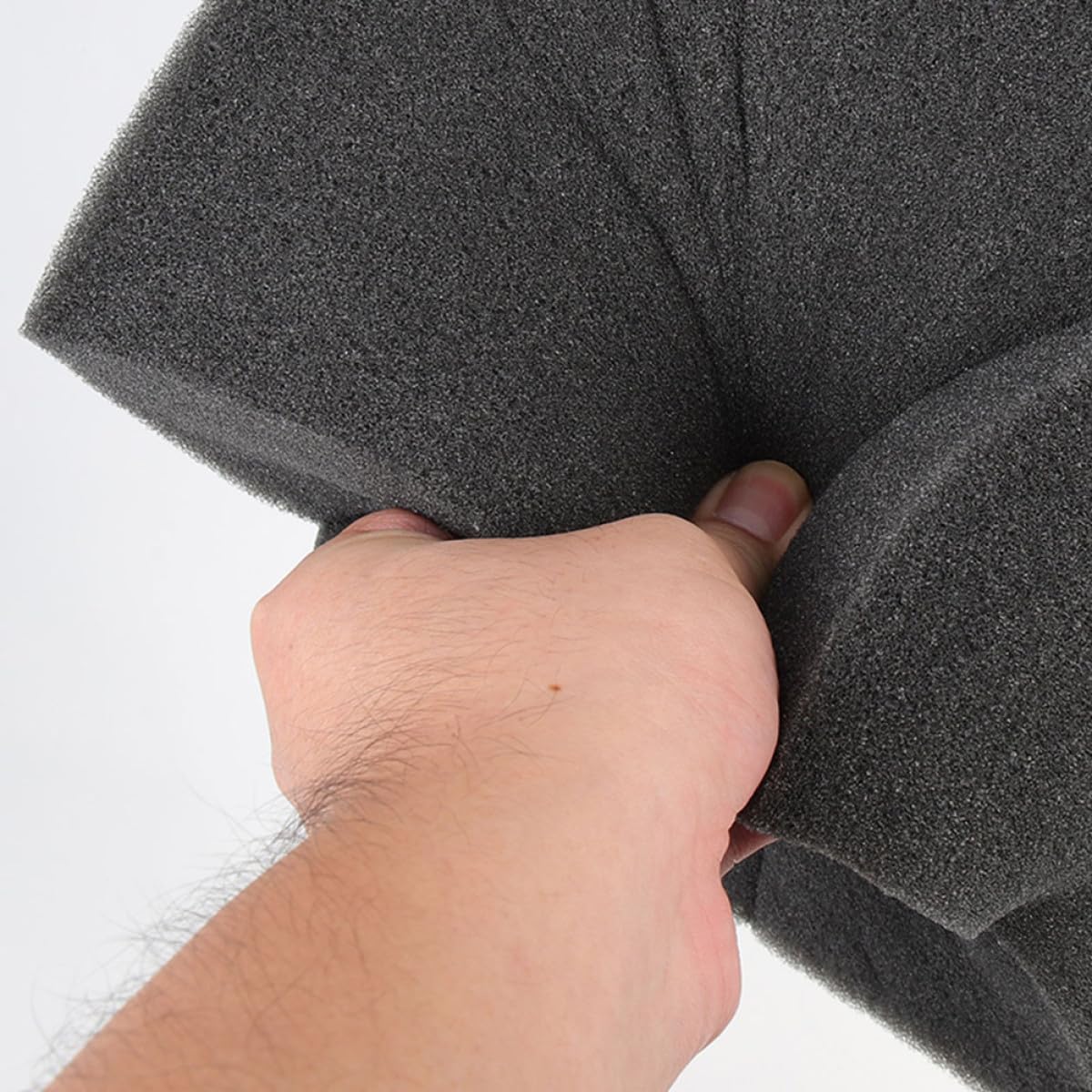 VICASKY Isolamento Acustico per Assorbimento Acustico a Forma di Cubo 6pezzi in Poliuretano Nero e Facile Installazione, per Riduzione Rumore Pareti