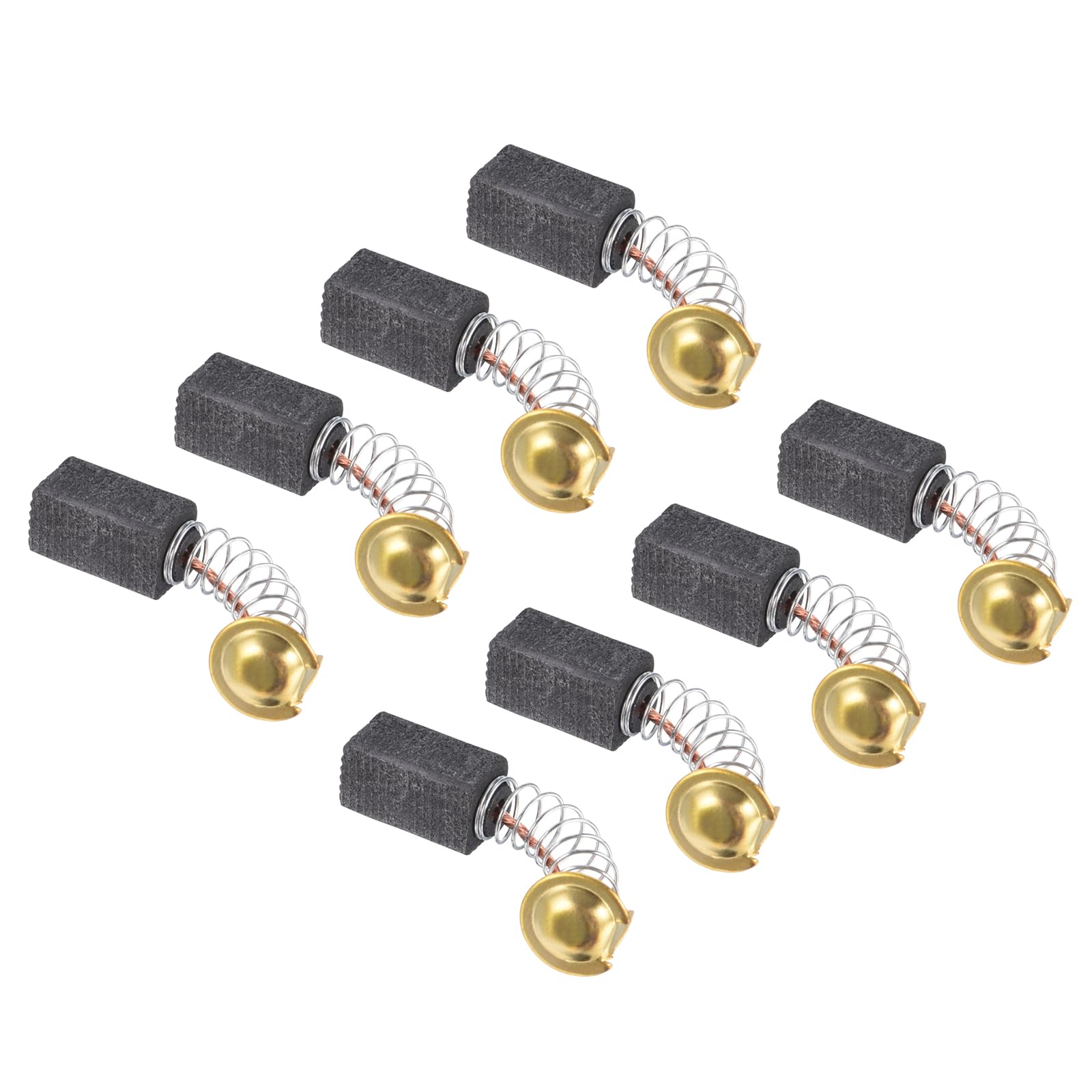 QUARKZMAN 13mm x 7mm x 6mm Spazzola di Carbone Ricambio 8 Pezzi per Motore Utensili Elettrici