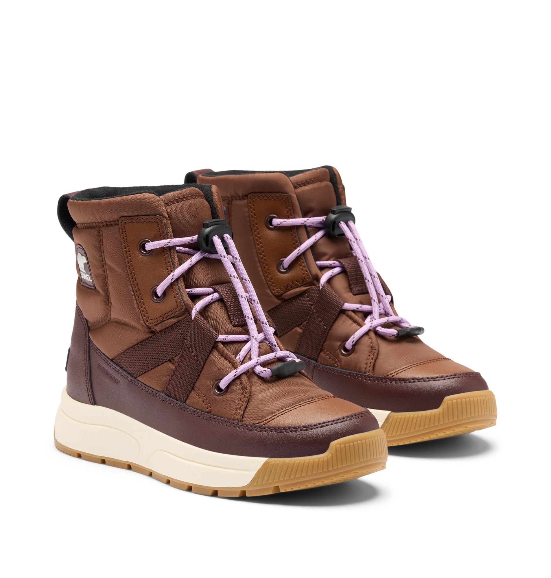Sorel Whitney 3 Mid Wp- Botas de invierno unisex para niños pequeños