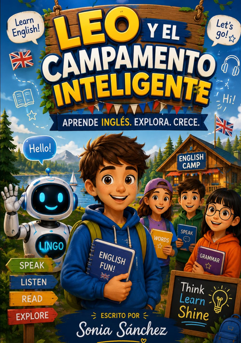 Leo y el campamento inteligente (La escuela inteligente: Aprende con Lumi)