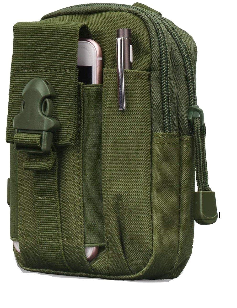 Nixby Tactical Waist Belt Bag Pouch Mobile Case Holder, 7 X 4.8. X 2.4