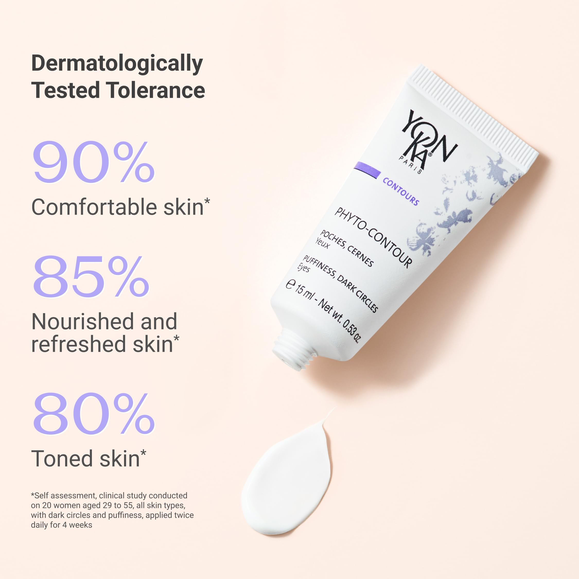 Phyto-Contour Yonka 15ml - Trattamento Contorno Occhi contro Borse & Occhiaie - Effetto Fresco e Anti-fatica - Illumina e Apre lo Sguardo - 92% di Ingredienti di Origine Naturale