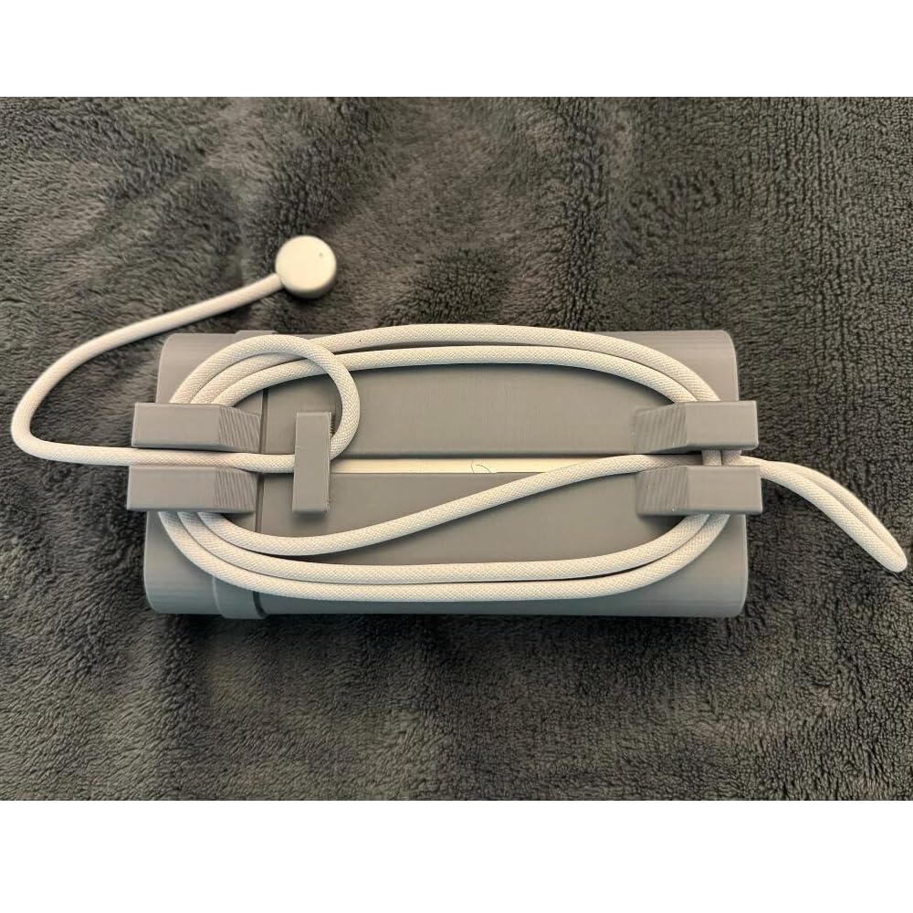 Battery Holder for Vision Pro Battery Compartment at The Back of The Head for Solo Knit Band Battery Holder Lightweight Protective Case Organizer Battery Cable