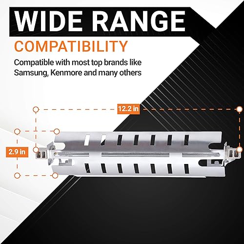 Miniatura 3 de BlueStars Calentador de descongelación para refrigerador WR51X10055, sensor de temperatura WR55X10025 y reemplazo del termostato de descongelación