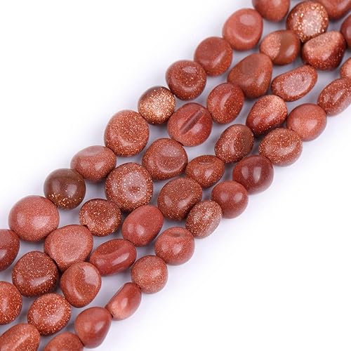 Miniatura 10 de HAAMIIQII 50 cuentas de piedra natural argentina de rodocrosita argentina de 0.197-0.315 in de forma libre irregular, cuentas de piedras preciosas