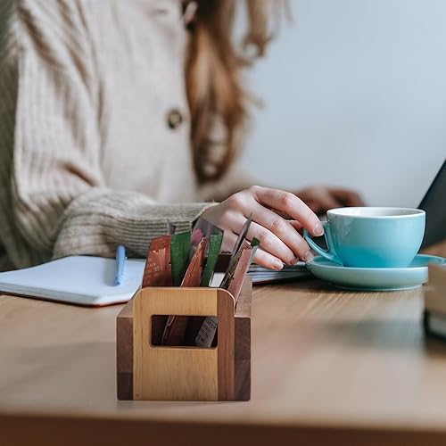 Miniatura 6 de GinSent Pequeña caja de té de madera