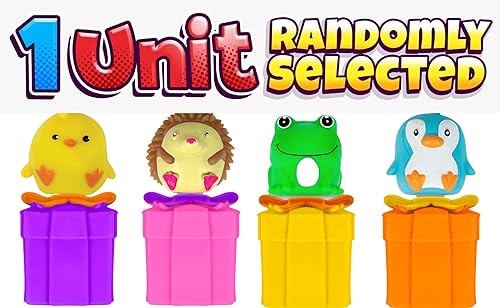 Miniatura 3 de JA-RU Juguete sensorial reversible de animal en una caja (1 squishies) de levantamiento lento para niños y adultos. Juguete antiestrés para aliviar