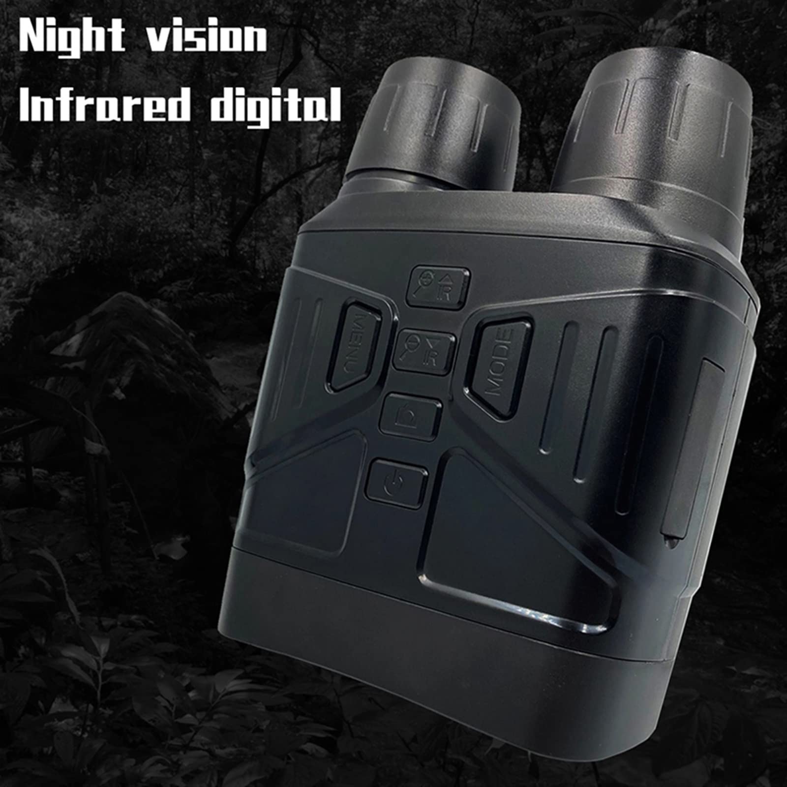 Visore Notturno, NV4000 Telescopio a infrarossi da 3 pollici Binocolo 4K Zoom Telecamera termica 5X Ambiti for la caccia Esplorazione all'aperto Visione diurna e notturna,per birdwatching, sport all'