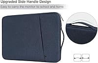 Vista 5 de Funda de transporte portátil de 15.6 pulgadas para monitor compatible con Anyuse YxK Forhelp Newsoul KYY ASUS Zenscreen 15.6 pulgadas, bolsa de Azul