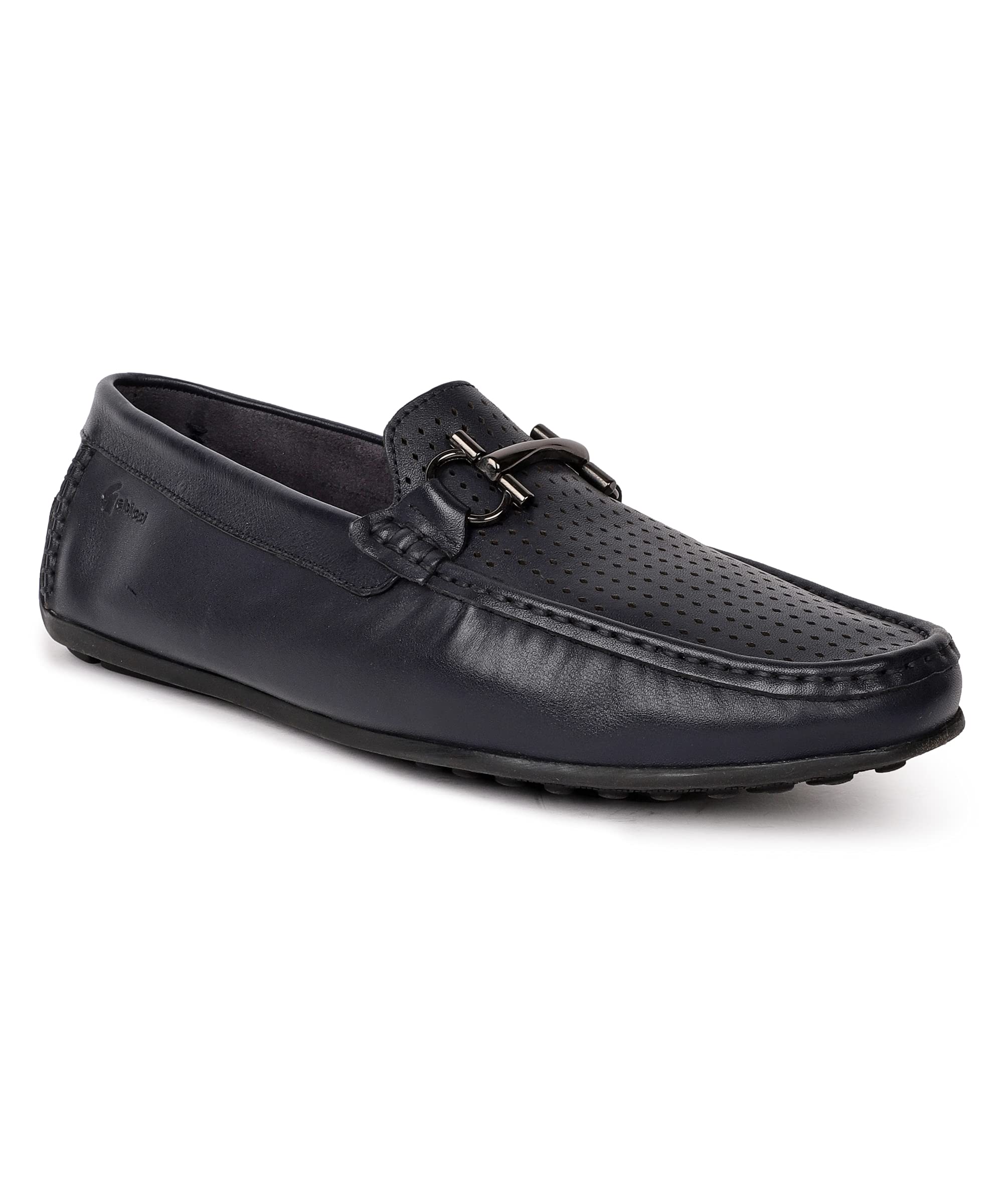 GABICCI Moccasin Loafers (Size 45) Navy Nappa Unicorn Leather Formal Shoes for Men, TPR Sole, Slip On, Almond Tip (UK Size 11) Ken Miles (B0CL52RVWG) Amazon Price History, Amazon Price Tracker