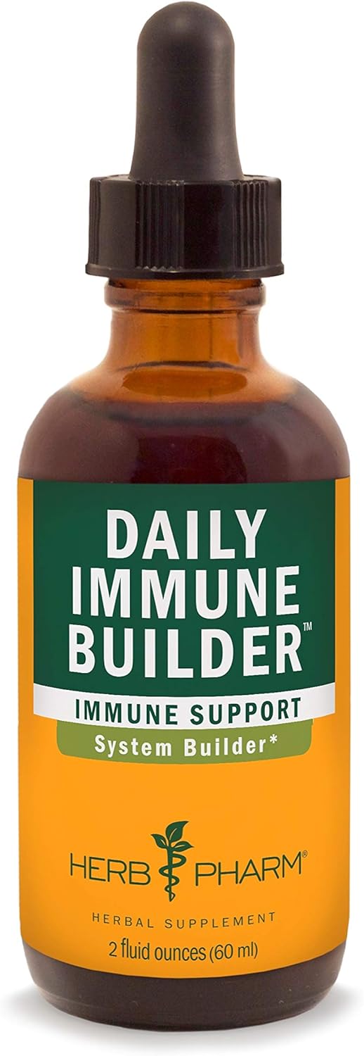 Herb Pharm Daily Immune Builder Herbal Immune System Defense – 2 Ounce